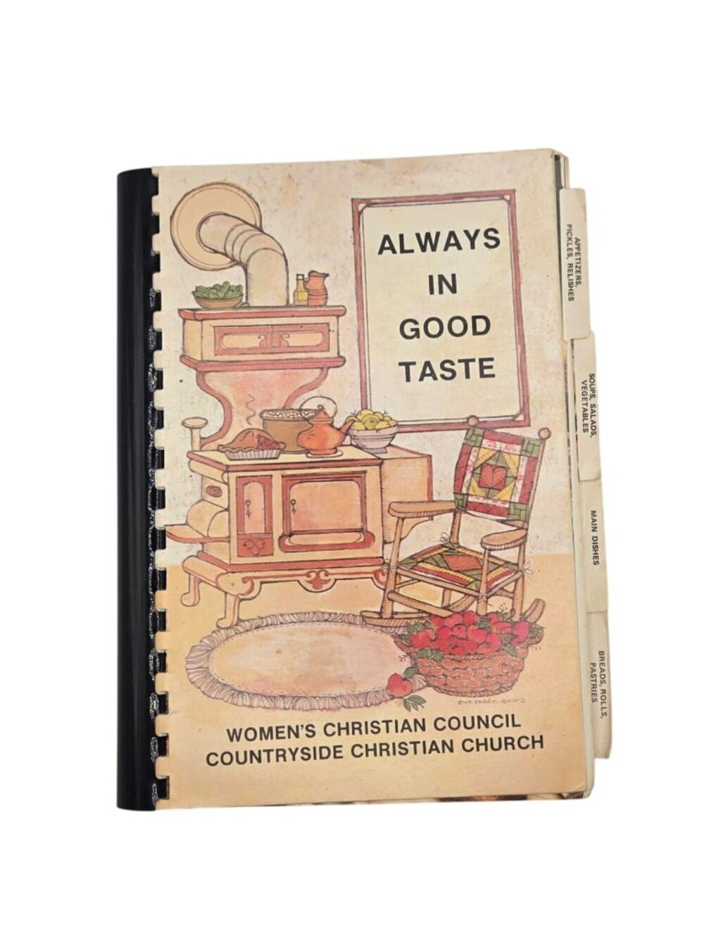 Countryside Christian Church Cookbook Wichita KS 1983 Womens Christian Council